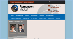 Desktop Screenshot of drremenson.com